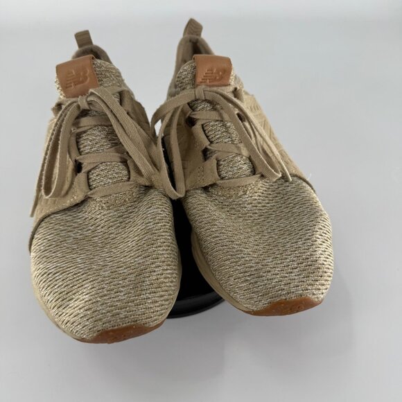 New Balance Fresh Foam Cruz Knit Tan Athletic Running Sneakers, Size 8 - Picture 4 of 10